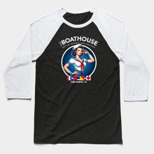 The Boat House Restaurant and Bar Orlando Florida Baseball T-Shirt